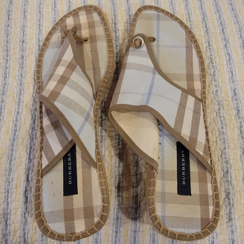 Burberry Espadrille Sandals